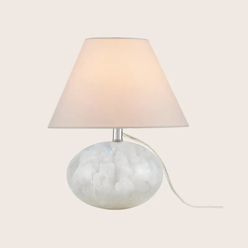 Odette White Table Lamp - Currey & Company