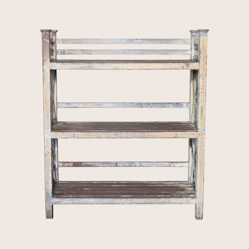 Vintage Wood Shelf - Golden Oldies
