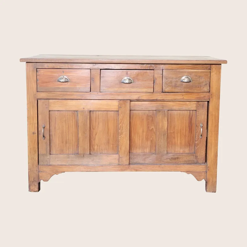 Vintage Wooden Sideboard - Golden Oldies