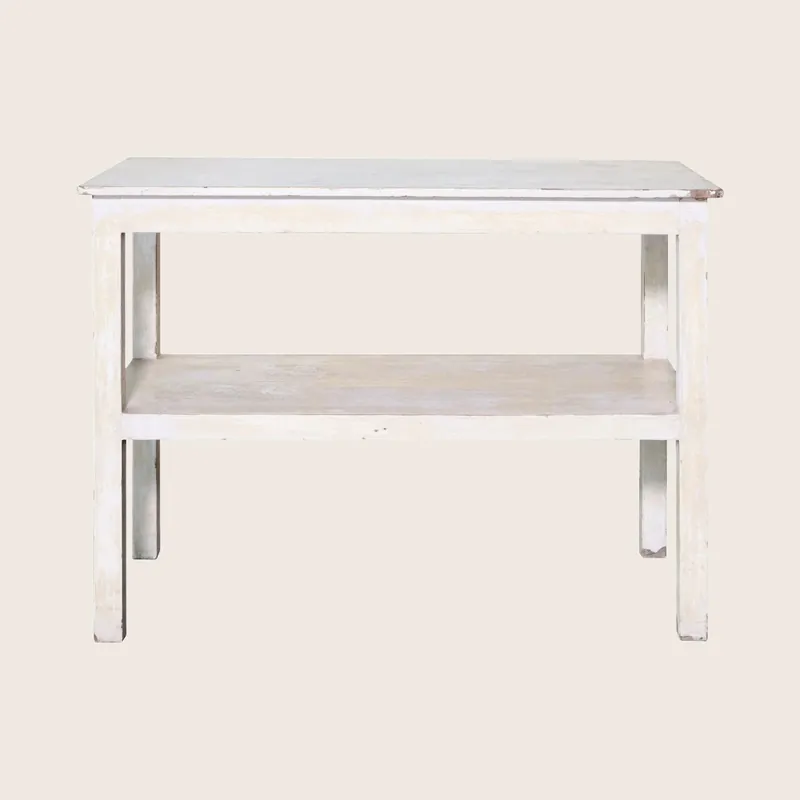 Vintage Pale Pink Console Table - Golden Oldies
