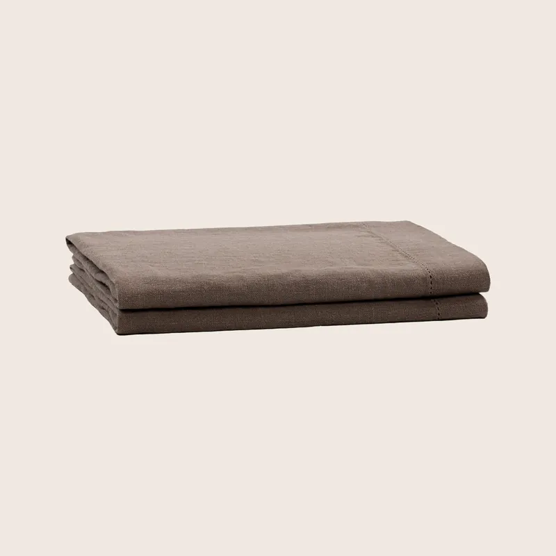 Grace Linen Guest Towel, Set of 2 - Denis Trading dba Hamam (Leased)
