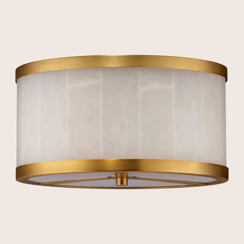 Upsala Alabaster Flush Mount - Jamie Young