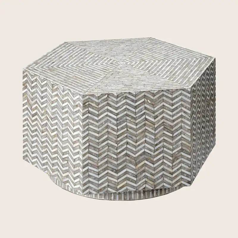 Brando Hexagon Coffee Table - Jamie Young