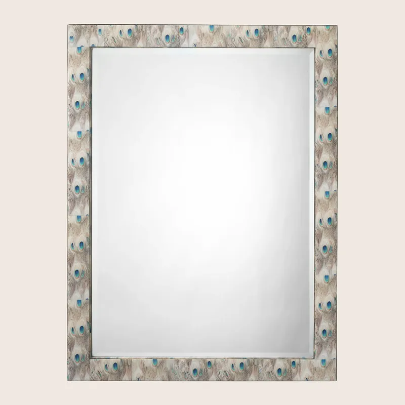 Plume Rectangle Mirror - Jamie Young