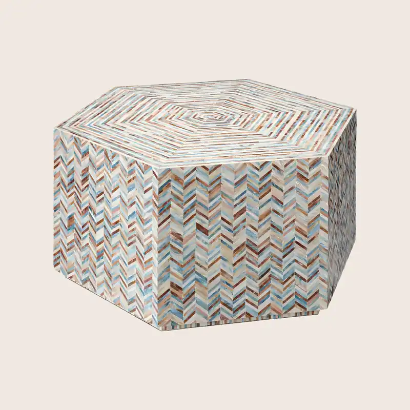 Hepburn Hexagon Coffee Table - Jamie Young