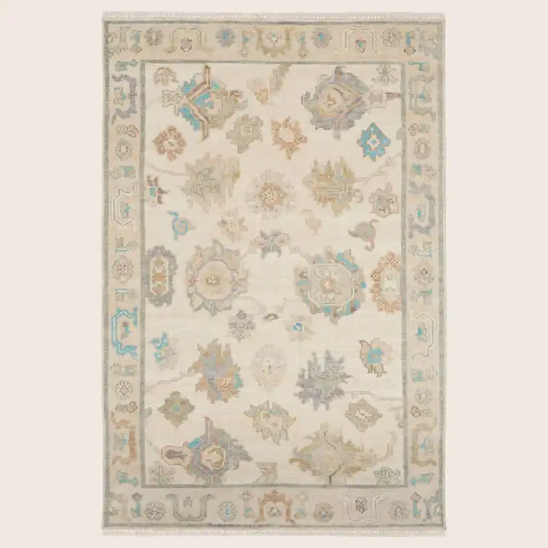 Ivory Multi Essentials Traditional Wool Rug - Nourison Industries, Inc.