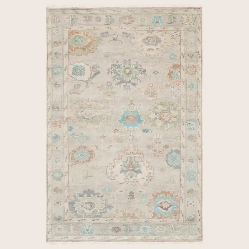 Ivory Multi Essentials Traditional Wool Rug - Nourison Industries, Inc.
