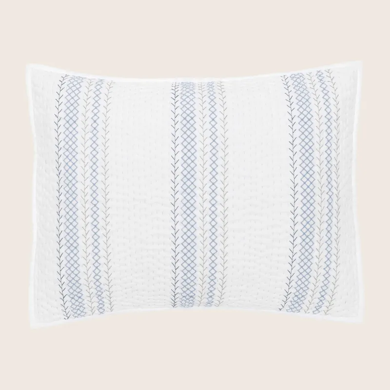 Rimi Light Indigo Sham - John Robshaw (Leased)