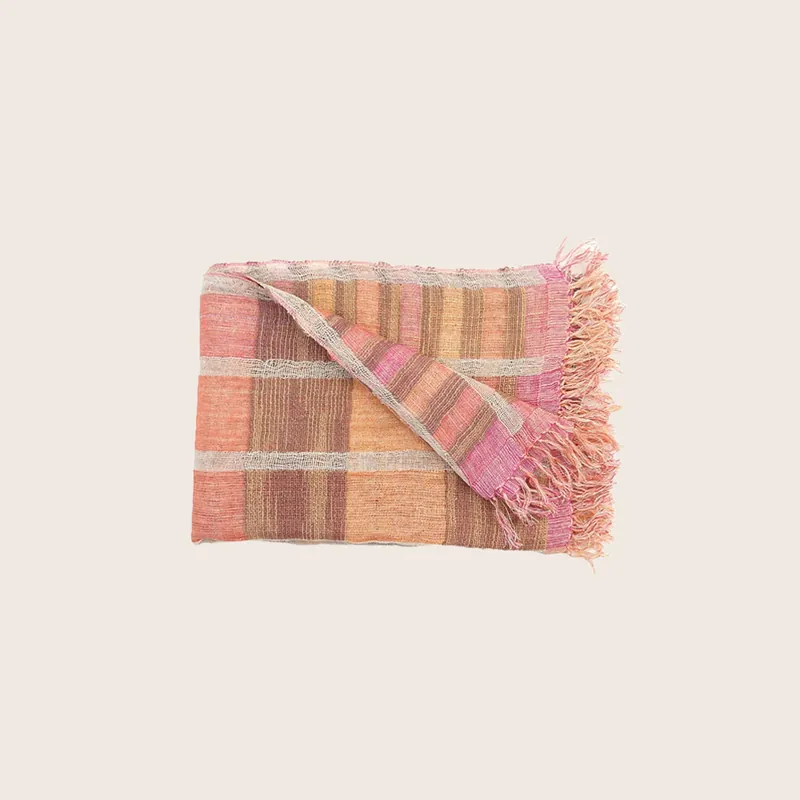 Sienna Plaid Throw - ML Fabrics