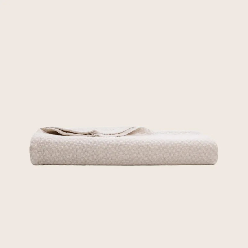 Avena Texture Iris Bedspread - Denis Trading dba Hamam (Leased)