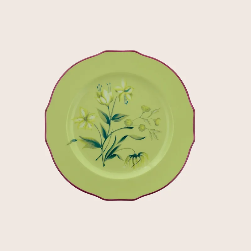 Florenza Flat Dessert Plate - Ginori 1735