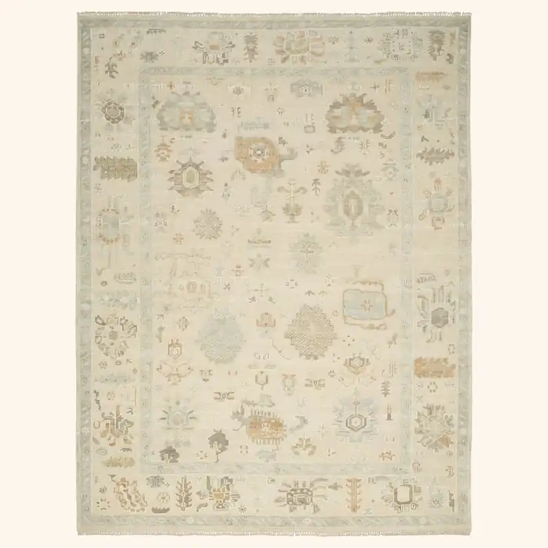 Beige Essentials Traditional Wool Rug - Nourison Industries, Inc.