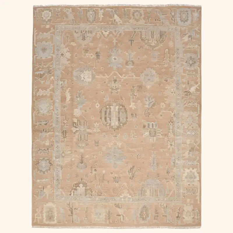 Dusty Mauve Essentials Wool Cotton Blend Rug - Nourison Industries, Inc.