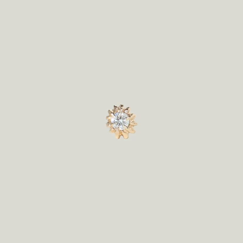 Diamond Gwah Stud (Single) - Dohee Studio (Consigned)