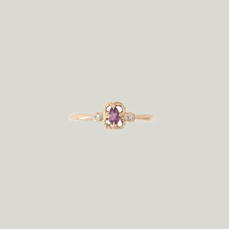 Amethyst Nuhte Ring - Dohee Studio (Consigned)