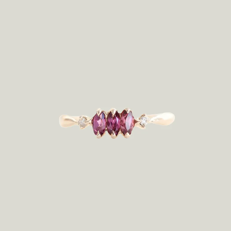 Garnet Bombom Ring - Dohee Studio (Consigned)