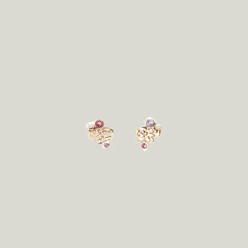 Sweet Rose Earring (Pair) - Dohee Studio (Consigned)