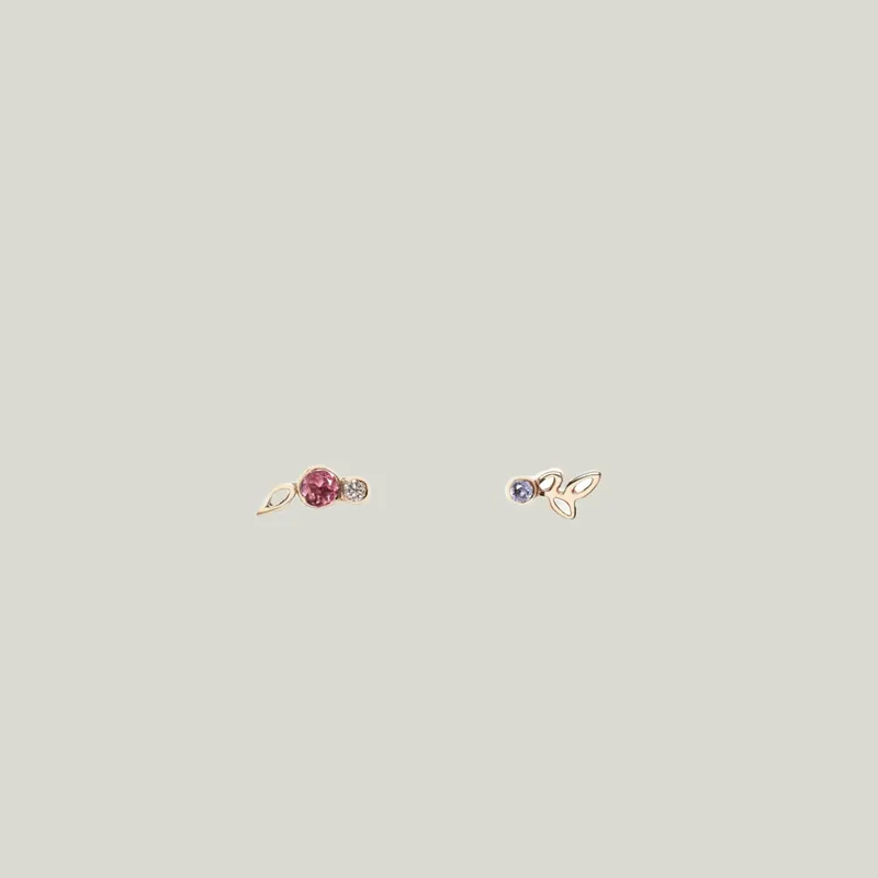 Rosebud Stud (Pair) - Dohee Studio (Consigned)