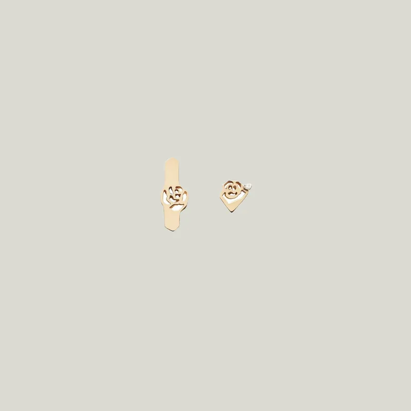 Mini Rose Bar (Pair) - Dohee Studio (Consigned)