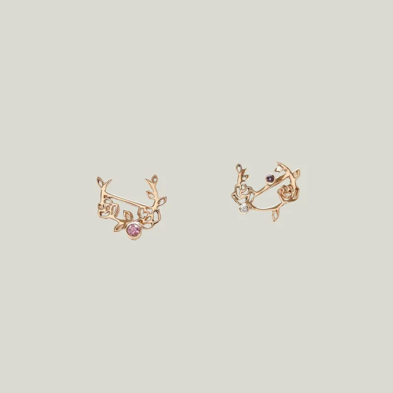 Rose'S Dream Earring (Pair) - Dohee Studio (Consigned)