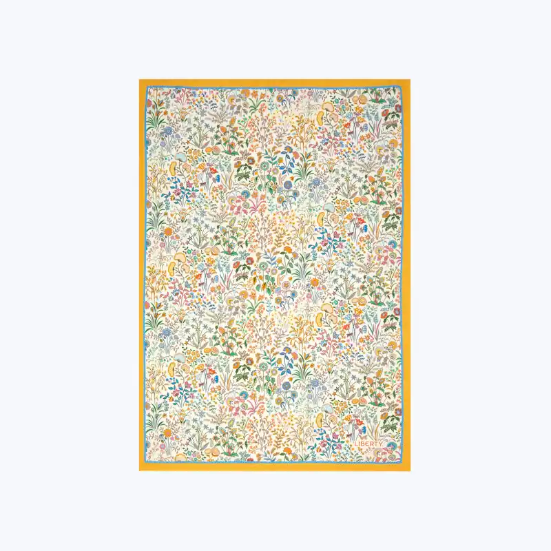 Shepherly Song Tea Towel,Yellow - Liberty
