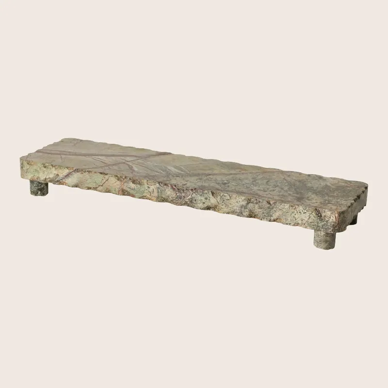 Footed Marble Tray - EJA International ApS