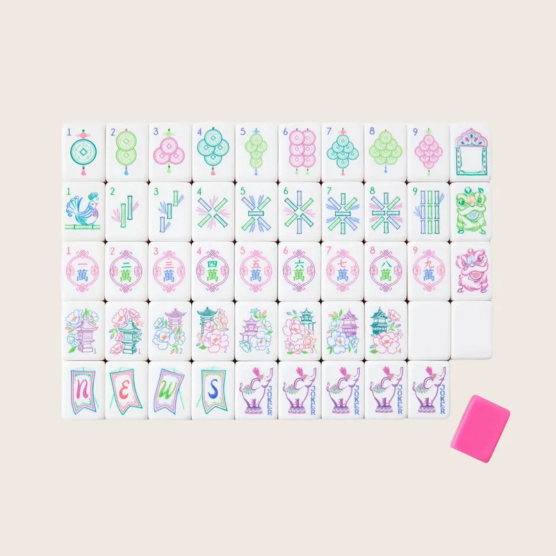 Amara Mahjong Tiles - Q Third LLC DBA Oh My Mahjong