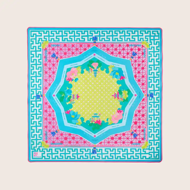 Zen Glow Mahjong Mat - Q Third LLC DBA Oh My Mahjong
