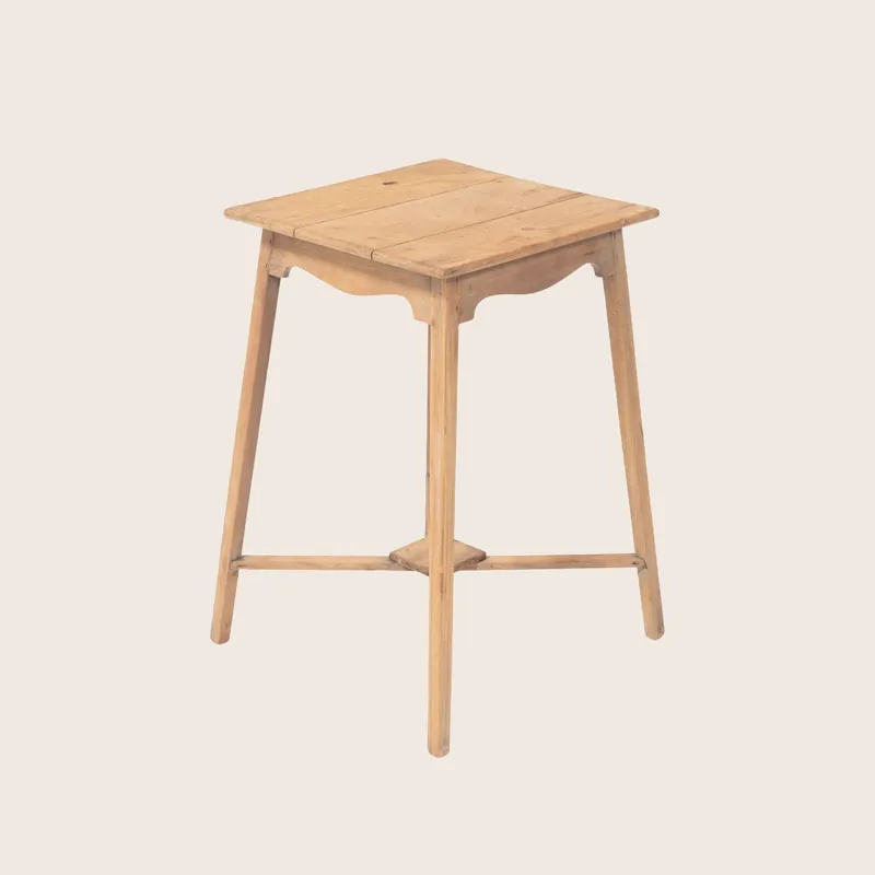 Vintage Oak Side Table - Golden Oldies