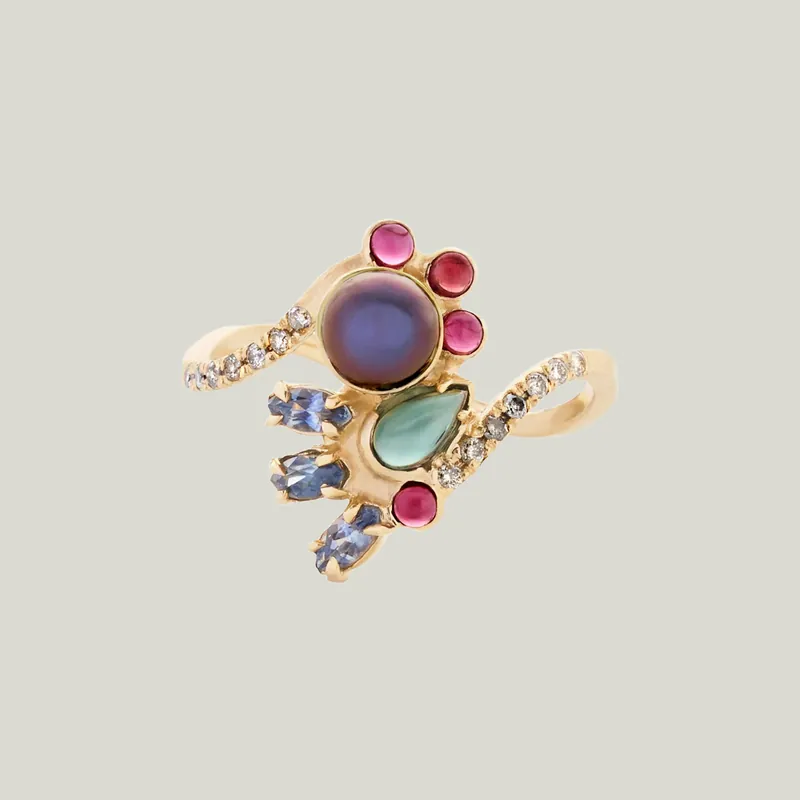 Takahé Cluster Ring - Allison Alane (Dropship)