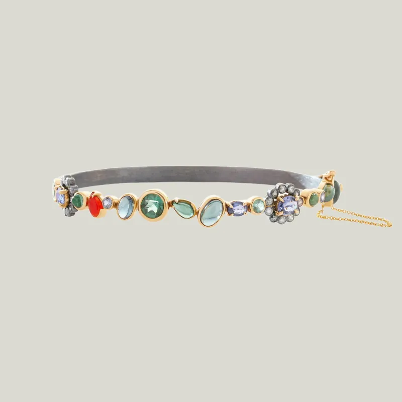 Mount Eden Cluster Bangle - Allison Alane (Dropship)