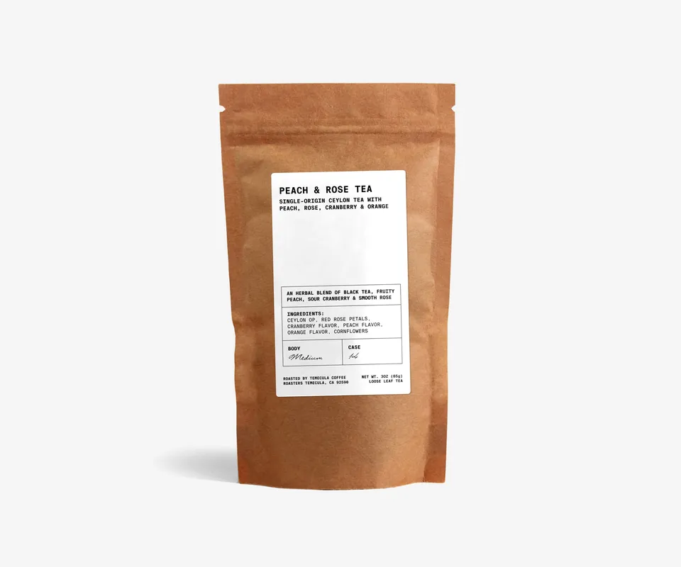 Peach & Rose Tea - Temecula Coffee Roasters