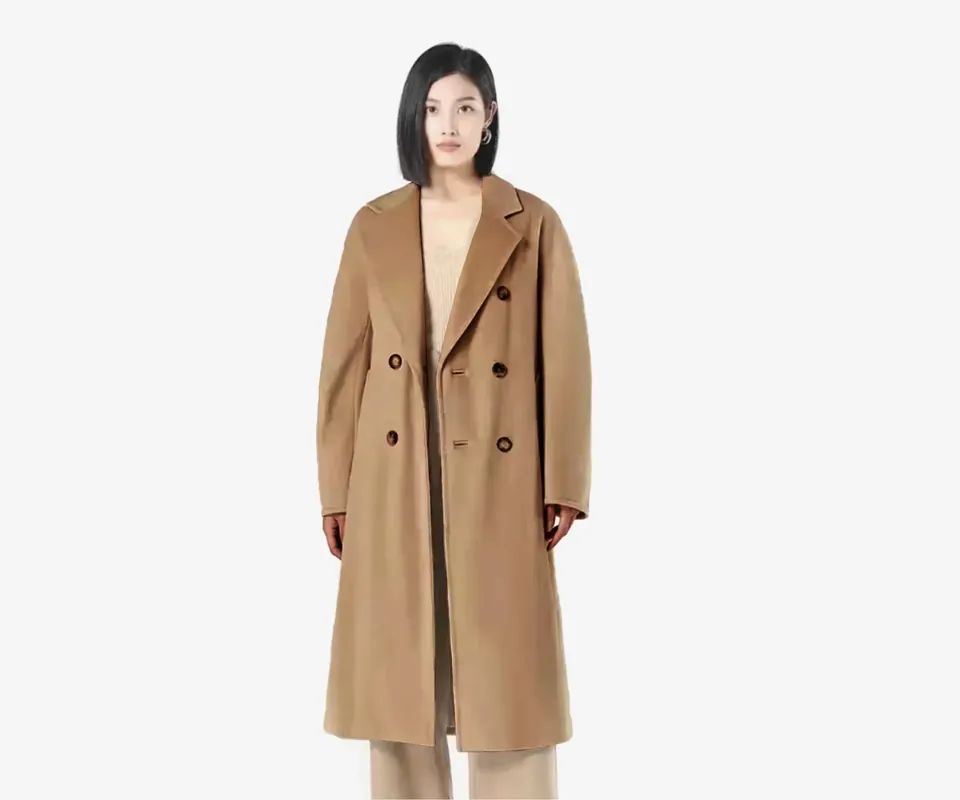 Cashmere and Wool Coat - Second Life Store