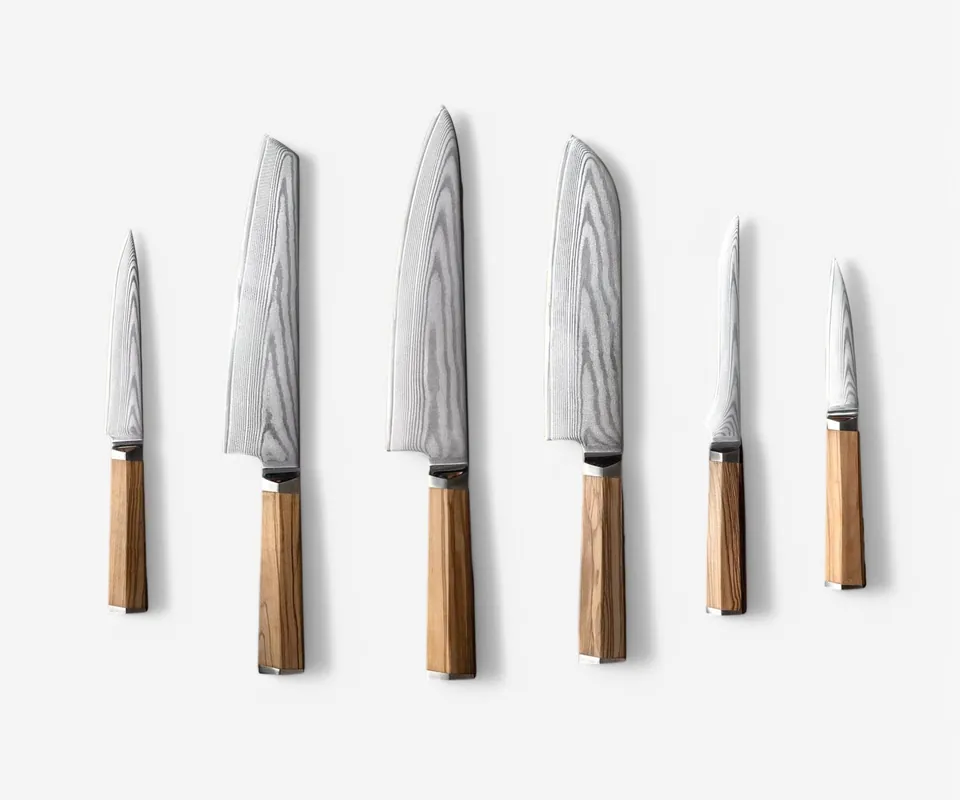 Damascus Knife Set - YX Kitchen Knife Factory Store