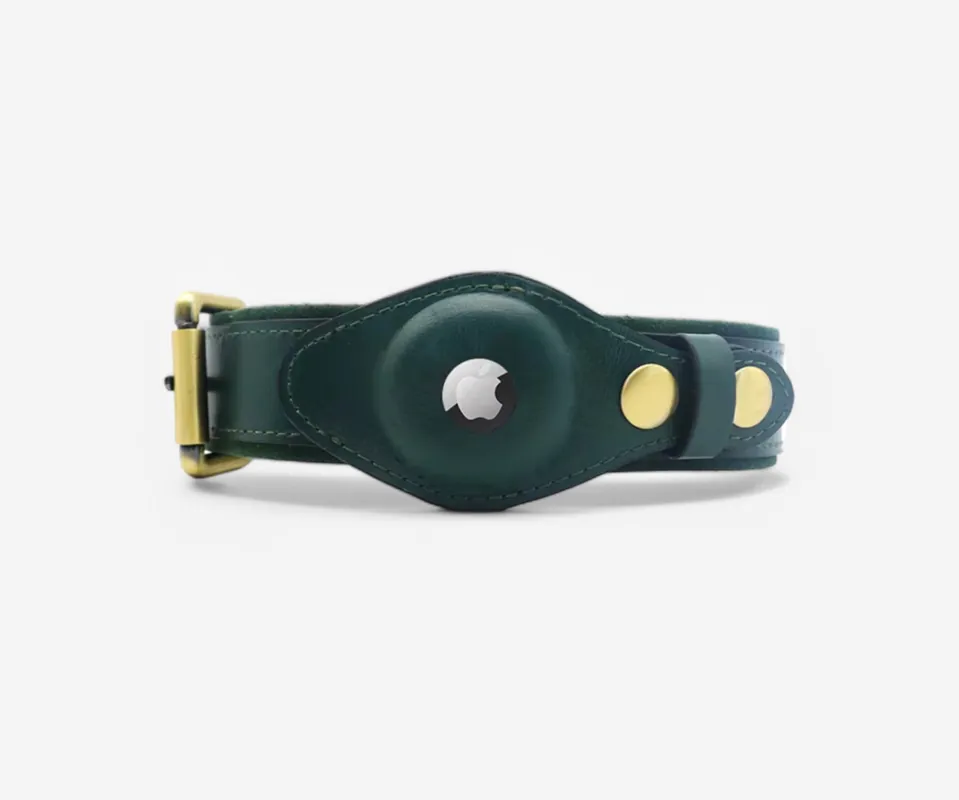 Leather Airtag Pet Collar - DSers