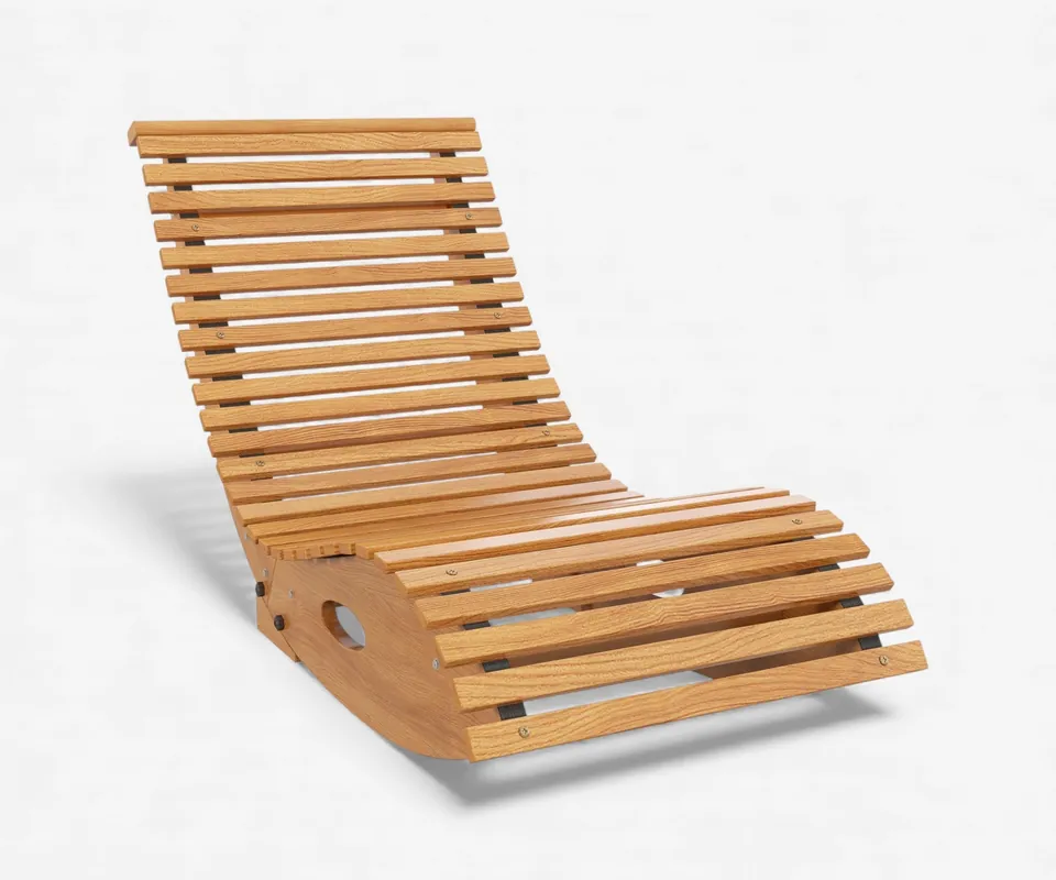 Wave Outdoor Lounger - Doba