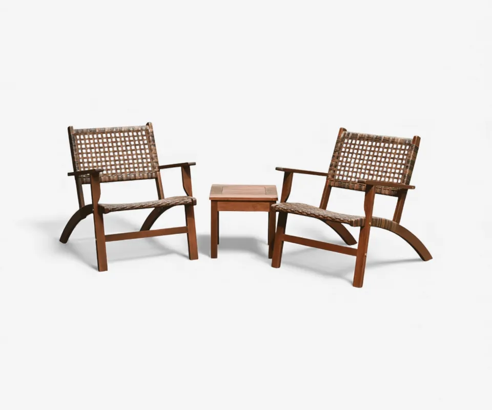Strand Woven Outdoor Set - Doba
