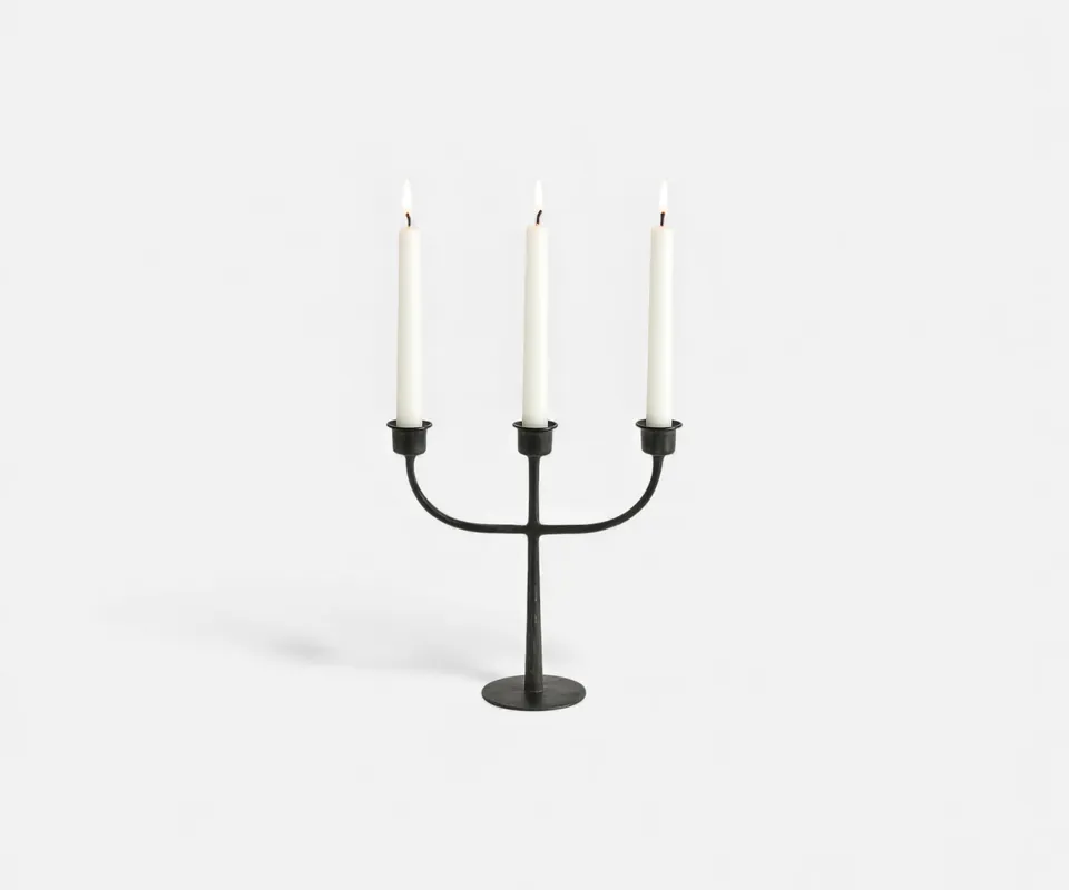 Cinq Iron Candelabra - Design Ideas