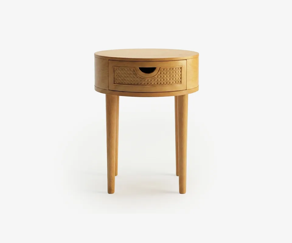 Cabana Rattan Side Table - Doba