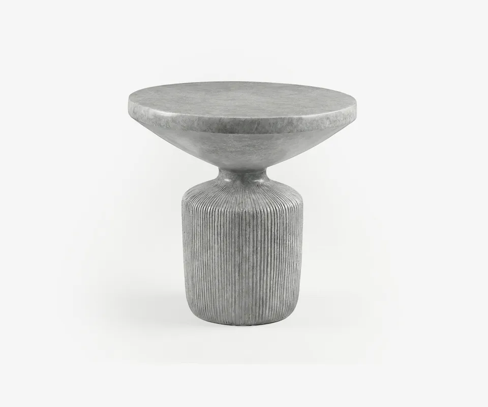 Ridge Pedestal Table - Doba