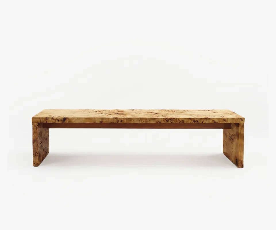 Fleming Burl Bench - Shuangfeng LQ Trading Ltd.