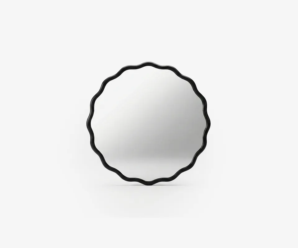 Scallop Wall Mirror - Doba