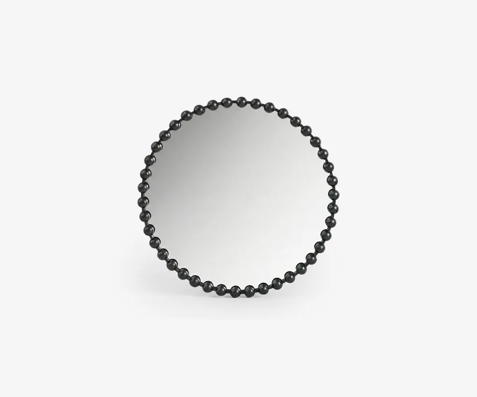 Marlowe Beaded Wall Mirror - Doba
