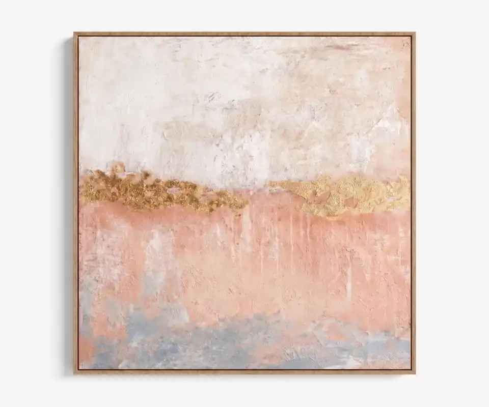 Blush Horizon Oil Painting - Doba