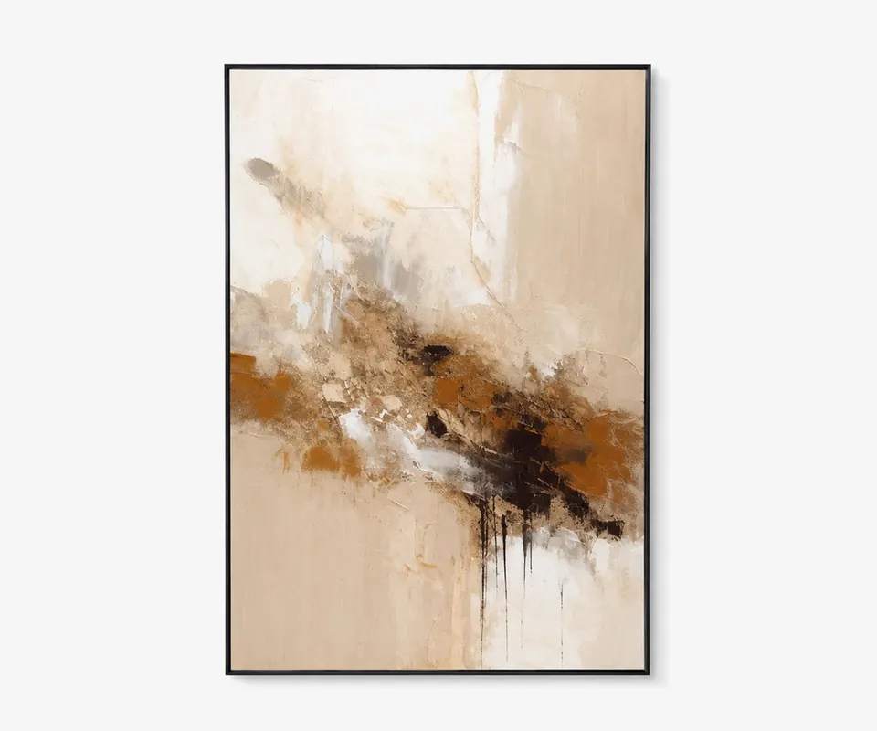 Earthen Relief Oil Painting - Doba