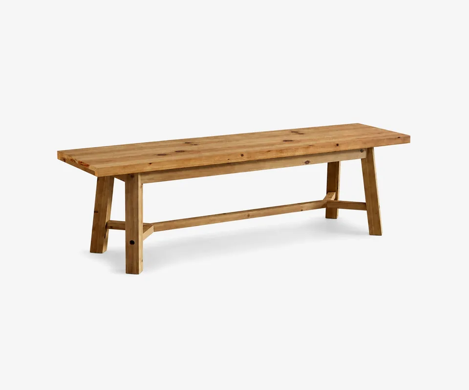 Brennan Wood Bench - Doba
