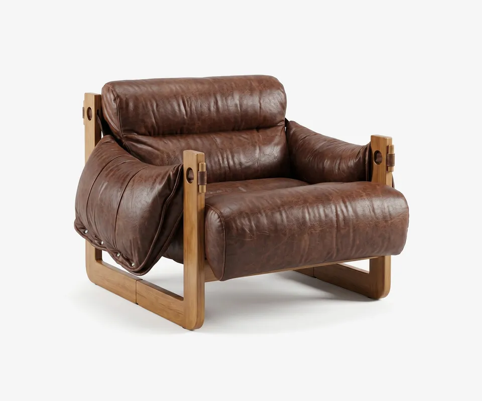 Cacao Lounge Chair - Shuangfeng LQ Trading Ltd.