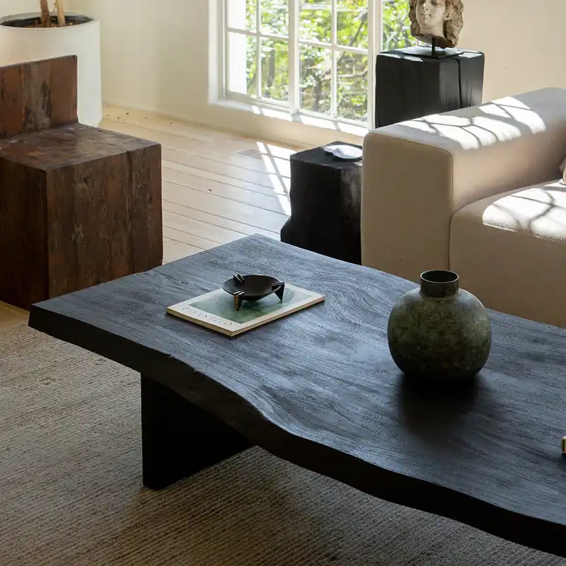 Shou Sugi Ban Coffee Table - Dimo Home