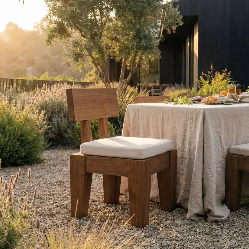 Oli Wood Chair - Armless