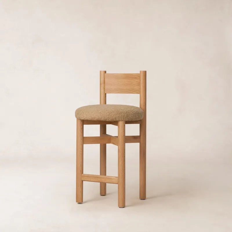 Teddy Counter Stool - Camel